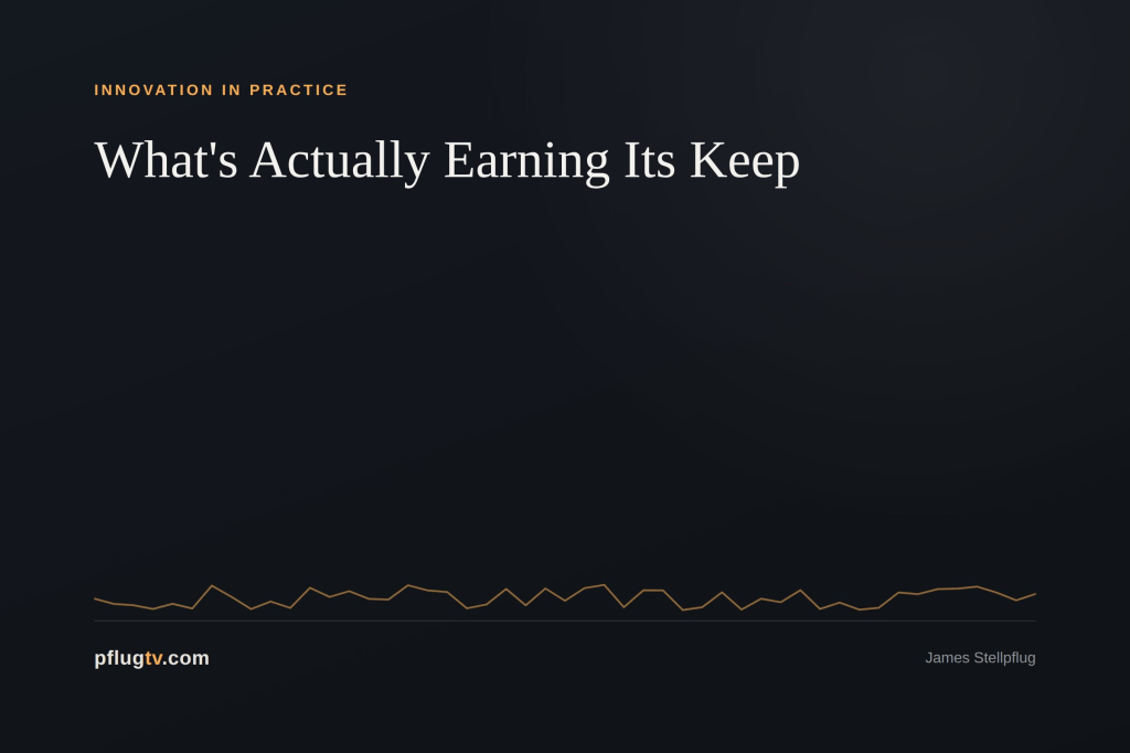 What’s Actually Earning Its Keep, AI and&nbsp;Innovation